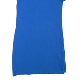 POLO SPORT RALPH LAUREN Womens T-Shirt Dress Blue Short Sleeve Knee Length S