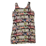 HOLLY LANE Womens Shift Dress Black Sleeveless Short M