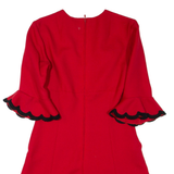 LE STYLE Womens Day Dress Red Short S