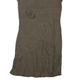 LIU.JO Womens T-Shirt Dress Green Short Sleeve Short S