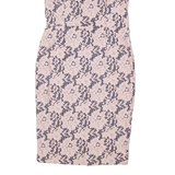 PHASE EIGHT Womens Pencil Dress Pink Floral Sleeveless Knee Length M