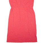JOULES Womens Day Dress Red Short Sleeve Knee Length UK 16