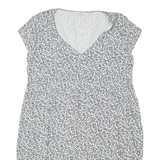 BODEN Womens Day Dress White Short Sleeve Short UK 18