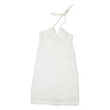 REISS Womens Shift Dress White Sleeveless Short M