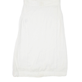 REISS Womens Shift Dress White Sleeveless Short M