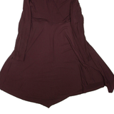 L.K. BENNETT Womens Day Dress Brown Viscose Long Sleeve Midi M