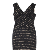 MINT VELVET Womens Pencil Dress Black Sleeveless Midi S