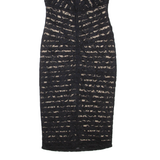 MINT VELVET Womens Pencil Dress Black Sleeveless Midi S