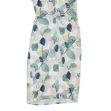 PHASE EIGHT Womens Day Dress White Floral Sleeveless Knee Length UK 10