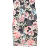 PHASE EIGHT Womens Pencil Dress Black Viscose Floral Sleeveless Knee Length M