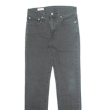 LEVI'S 511 BIG E Jeans Womens Grey Slim Straight W28 L32