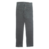 LEVI'S 511 BIG E Jeans Womens Grey Slim Straight W28 L32