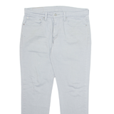 LEVI'S 511 Jeans Mens Grey Skinny Straight W34 L30