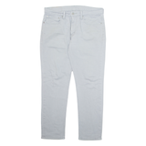 LEVI'S 511 Jeans Mens Grey Skinny Straight W34 L30
