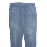 LEVI'S 511 Jeans Mens Blue Skinny Straight Stone Wash W34 L32