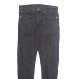 LEVI'S 512 Jeans Mens Black Slim Tapered W32 L29