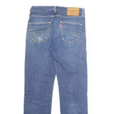LEVI'S 514 Jeans Big E Mens Blue Regular Straight Stone Wash W29 L32
