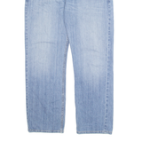 LEVI'S 751 Jeans Mens Blue Regular Straight Stone Wash W33 L30