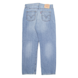 LEVI'S 751 Jeans Mens Blue Regular Straight Stone Wash W33 L30