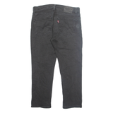 LEVI'S 511 BIG E Jeans Mens Black Slim Straight W32 L26