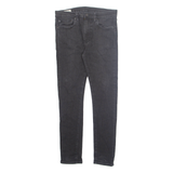 LEVI'S 519 BIG E Jeans Mens Black Slim Skinny W34 L29