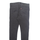 LEVI'S 519 BIG E Jeans Mens Black Slim Skinny W34 L29