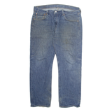 LEVI'S 501 Jeans Mens Blue Regular Straight Stone Wash W38 L30