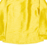 AMAZON REFLECTION OF STYLE Slim Fit Mens Plain Shirt Gold Long Sleeve M