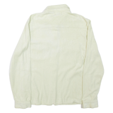 TEDDY'S JEANS Womens Plain Shirt Yellow Long Sleeve S