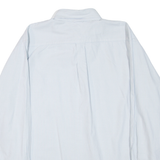 TOMMY HILFIGER Mens Shirt Blue Striped Long Sleeve XL