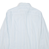TOMMY HILFIGER Mens Shirt Blue Striped Long Sleeve S