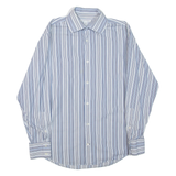 BANANA REPUBLIC Mens Shirt Blue Striped Long Sleeve M