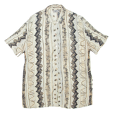 TAIFUN COLLECTION Womens Shirt Beige Striped S