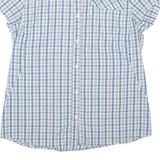 COLUMBIA Womens Shirt Blue Check L