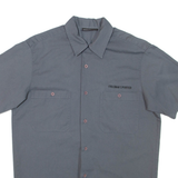 FREEMAN PORTER Mens Plain Shirt Grey M