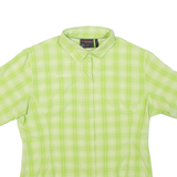 MAMMUT Womens Shirt Green Check L
