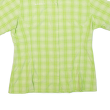 MAMMUT Womens Shirt Green Check L