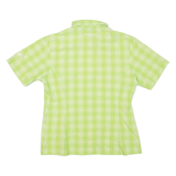 MAMMUT Womens Shirt Green Check L