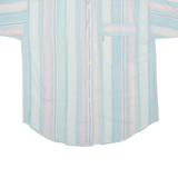 JOCKEY Mens Shirt Blue Striped L