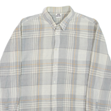 JEAN CHARLES Mens Shirt Grey Check Long Sleeve M