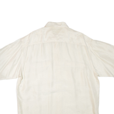 LEONARDO Mens Plain Shirt Beige M