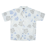 HANAKEE Mens Shirt Blue Floral XL