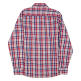 NAPAPIJRI Geographic Mens Shirt Red Check Long Sleeve M