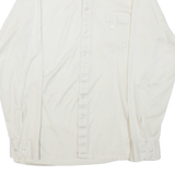 JOCKEY Mens Plain Shirt Cream Long Sleeve M