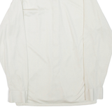 JOCKEY Mens Plain Shirt Cream Long Sleeve M