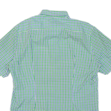 TOMMY HILFIGER Fitted Mens Shirt Green Check L