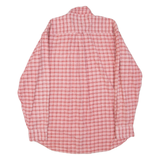 AUTHENTIC WEAR Mens Shirt Red Check Long Sleeve M