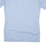 Mens Plain Shirt Blue L
