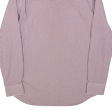 BANANA REPUBLIC Mens Shirt Maroon Gingham Long Sleeve M