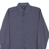 PIERRE CARDIN Mens Plain Shirt Grey Long Sleeve L